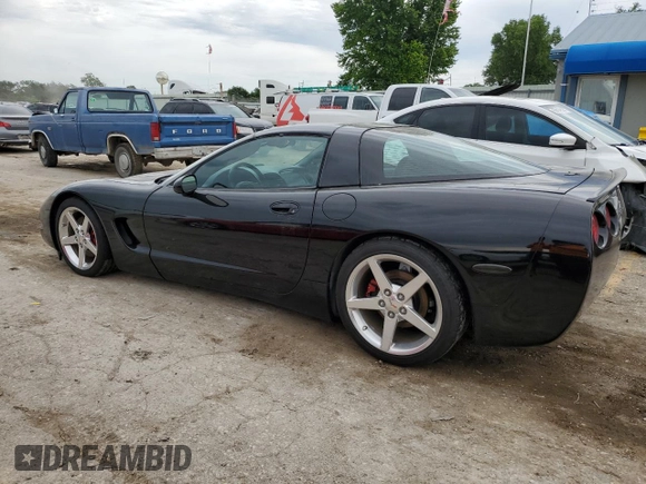 2004 Chevrolet Corvette with VIN 1G1YY22G345126176, listed as a Copart auction lot 58344684 with 0 mi miles and Salvage Title. Bid and sale history available at carsss.com. Image 2.