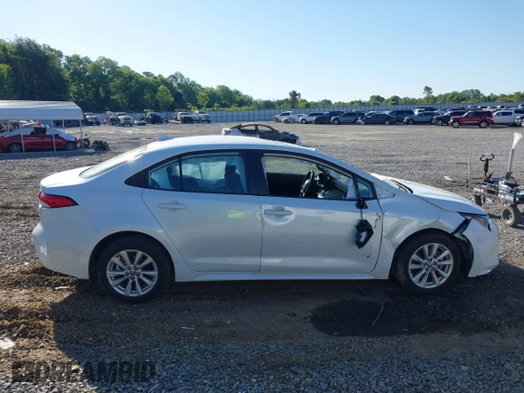 2024 Toyota Corolla LE with VIN 5YFB4MDE2RP152441, listed as a IAAI auction lot 42187904 with 8,599 mi miles and . Bid and sale history available at DreamBid. Image 14.