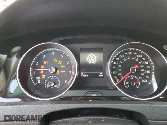 2018 Volkswagen Golf SportWagen SEL with VIN 3VWL17AU5JM761963, listed as a Copart auction lot 44259865 with 41,969 mi miles and Salvage Title. Bid and sale history available at carsss.com. Image 9.