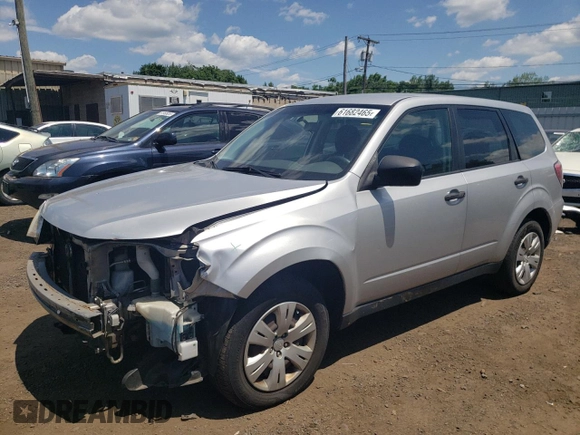 2009 Subaru Forester X with VIN JF2SH61659H783811, listed as a Copart auction lot 61682465 with 154,704 mi miles and Non repairable. Bid and sale history available at DreamBid. Image 1.
