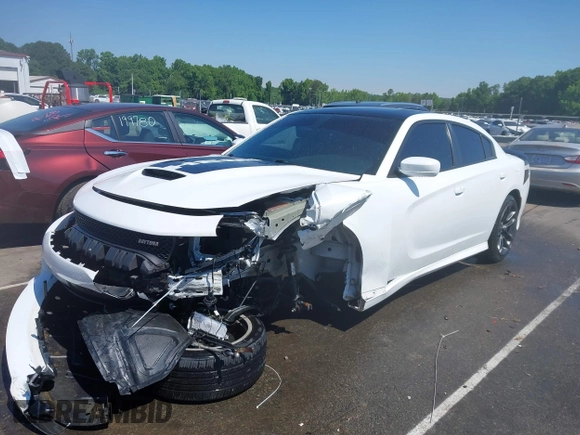 2021 Dodge Charger R/T z VIN 2C3CDXCT2MH597867, wystawiony jako IAAI lot #42212124 z przebiegiem 54 441 mil mil oraz . Historia ofert i sprzedaży dostępna na DreamBid. Obrazek 17.