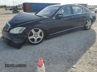 2008 Mercedes-Benz S 550 with VIN WDDNG71X18A171342, listed as a Copart auction lot 80238024 with Not Provided miles and Salvage Title. Bid and sale history available at DreamBid. Image 1.