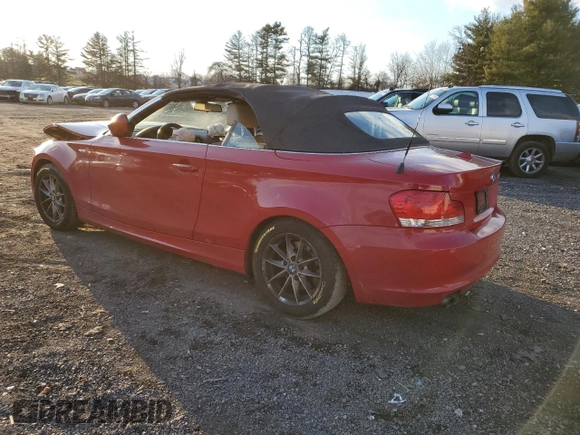 2010 BMW 1 Series 128i with VIN WBAUL7C54AVJ77712, listed as a Copart auction lot 83158294 with Not provided miles and Salvage title. Bid and sale history available at DreamBid. Image 2.