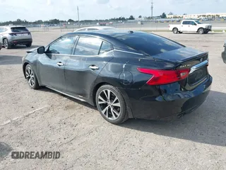 2016 Nissan Maxima 3.5 SV with VIN 1N4AA6AP0GC905837, listed as a IAAI auction lot 41730405 with 80,279 mi miles. Bid and sale history available at carsss.com. Image 3.
