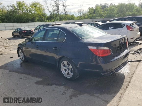 2004 BMW 5 Series 530i with VIN WBANA735X4B065254, listed as a Copart auction lot 57613795 with 201,959 mi miles and Non repairable. Bid and sale history available at DreamBid. Image 2.
