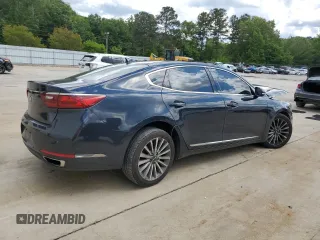 2017 Kia Cadenza Premium z VIN KNALC4J11H5041574, wystawiony jako Copart lot #56532135 z przebiegiem 74 641 mil mil oraz Szkoda całkowita • Salvage title. Historia ofert i sprzedaży dostępna na DreamBid. Obrazek 3.