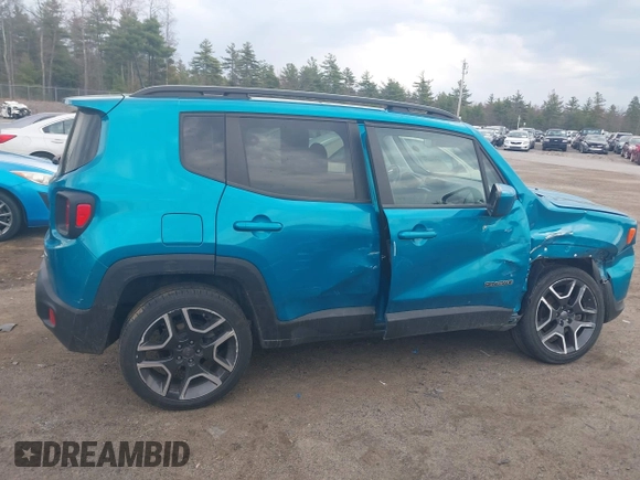 2021 Jeep Renegade Latitude with VIN ZACNJDBB2MPM72609, listed as a IAAI auction lot 42116070 with 58,036 mi miles and . Bid and sale history available at DreamBid. Image 14.