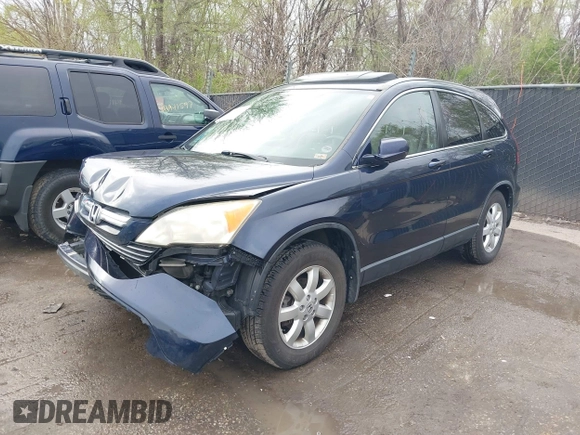 2008 Honda CR-V EX-L with VIN JHLRE487X8C036664, listed as a IAAI auction lot 41949100 with 175,620 mi miles. Bid and sale history available at carsss.com. Image 18.