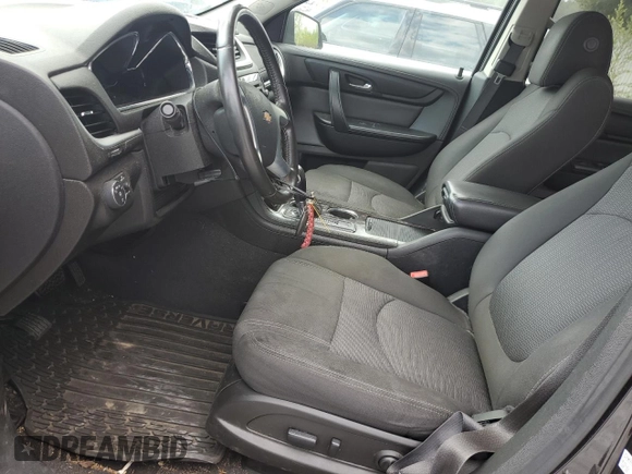 2017 Chevrolet Traverse LT with VIN 1GNKRGKDXHJ158138, listed as a Copart auction lot 67418044 with 120,048 mi miles and Salvage Title. Bid and sale history available at DreamBid. Image 7.