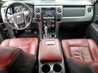 2013 Ford F-150 XL with VIN 1FTFW1ET8DFB03249, listed as a Copart auction lot 57122515 with 113,124 mi miles and Salvage title. Bid and sale history available at DreamBid. Image 8.