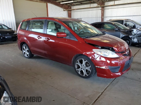 2010 Mazda 5 Sport z VIN JM1CR2WL2A0373106, wystawiony jako Copart lot #61942275 z przebiegiem 176 865 mil mil oraz Szkoda całkowita • Salvage title. Historia ofert i sprzedaży dostępna na DreamBid. Obrazek 4.