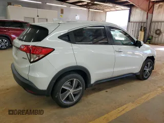 2022 Honda HR-V EX with VIN 3CZRU6H58NM700071, listed as a Copart auction lot 48111075 with 51,575 mi miles and Salvage Title. Bid and sale history available at carsss.com. Image 3.