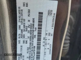 2020 Ford Ranger XL with VIN 1FTER4FH7LLA70159, listed as a Copart auction lot 53386875 with 110,333 mi miles and Salvage title. Bid and sale history available at DreamBid. Image 13.