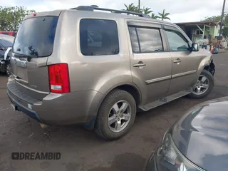 2009 Honda Pilot EX with VIN 5FNYF48499B016714, listed as a IAAI auction lot 41860249 with 143,353 mi miles and . Bid and sale history available at DreamBid. Image 4.