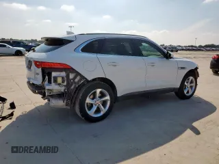 2019 Jaguar F-Pace 25t Premium with VIN SADCJ2FX3KA397408, listed as a Copart auction lot 59347685 with 19,340 mi miles and Salvage title. Bid and sale history available at DreamBid. Image 3.