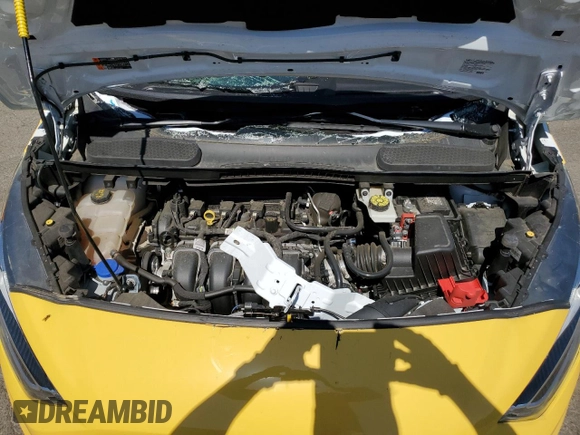 2022 Ford Transit Connect XLT with VIN NM0LS7T28N1527571, listed as a Copart auction lot 43587235 with 8,620 mi miles and Salvage title. Bid and sale history available at DreamBid. Image 12.