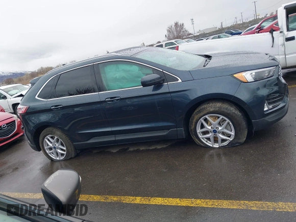2022 Ford Edge SEL z VIN 2FMPK4J90NBA71360, wystawiony jako IAAI lot #41724316 z przebiegiem 35 309 mil mil oraz . Historia ofert i sprzedaży dostępna na DreamBid. Obrazek 14.