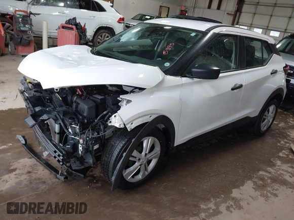 2022 Nissan Kicks S with VIN 3N1CP5BV4NL525395, listed as a IAAI auction lot 41940642 with 49,520 mi miles. Bid and sale history available at carsss.com. Image 2.