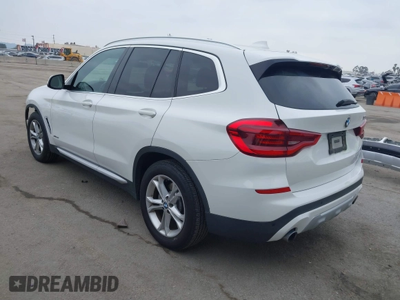 2018 BMW X3 xDrive30i with VIN 5UXTR9C51JLC77269, listed as a IAAI auction lot 41871148 with 85,491 mi miles. Bid and sale history available at carsss.com. Image 3.