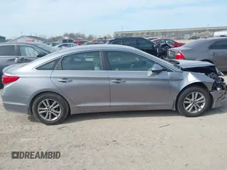 2015 Hyundai Sonata 2.4L SE with VIN 5NPE24AF8FH214899, listed as a IAAI auction lot 42056089 with 76,621 mi miles. Bid and sale history available at carsss.com. Image 13.