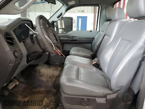 2015 Ford F-250 XL with VIN 1FTBF2A65FEB10141, listed as a Copart auction lot 65227535 with 163,790 mi miles and Salvage title. Bid and sale history available at DreamBid. Image 7.