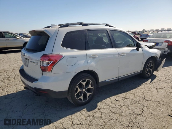 2016 Subaru Forester XT Touring with VIN JF2SJGVC2GH447069, listed as a Copart auction lot 61259625 with 94,499 mi miles and Salvage title. Bid and sale history available at DreamBid. Image 3.