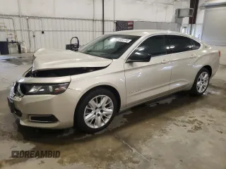 2015 Chevrolet Impala LS with VIN 2G11Z5SLXF9226133, listed as a Copart auction lot 54341745 with 111,852 mi miles and Salvage Title. Bid and sale history available at DreamBid. Image 1.