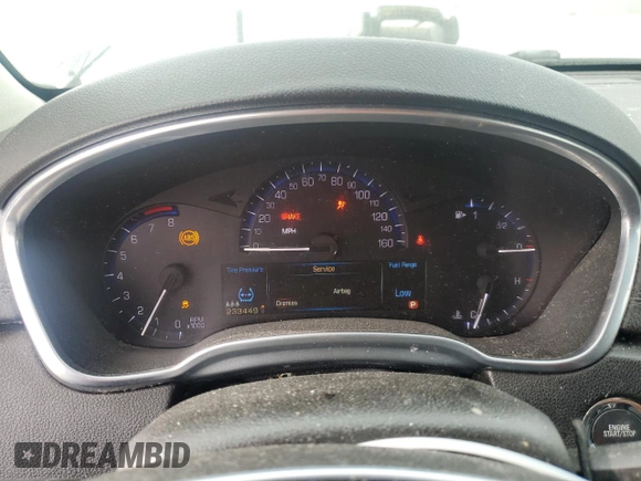 2013 Cadillac SRX Luxury Collection with VIN 3GYFNCE30DS622753, listed as a Copart auction lot 47743925 with 233,449 mi miles and Salvage Title. Bid and sale history available at carsss.com. Image 9.
