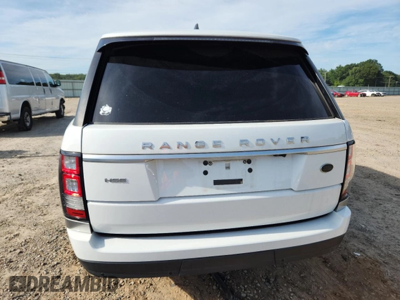 2017 Land Rover Range Rover HSE with VIN SALGS2FV7HA348853, listed as a Copart auction lot 63279935 with 126,204 mi miles and Clean title. Bid and sale history available at DreamBid. Image 6.
