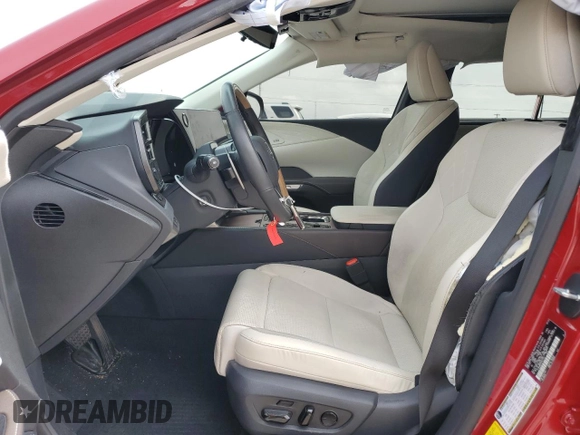 2023 Lexus RX 350 with VIN 2T2BAMBA3PC017342, listed as a Copart auction lot 55048645 with 21,543 mi miles and Salvage title. Bid and sale history available at DreamBid. Image 7.