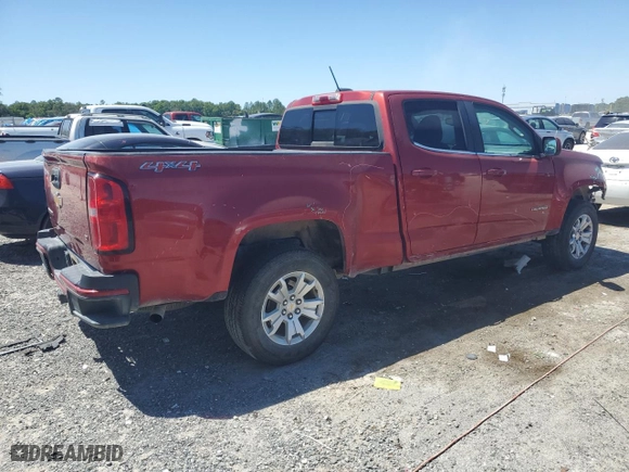 2016 Chevrolet Colorado 4WD LT with VIN 1GCGTCE39G1355764, listed as a Copart auction lot 53518125 with 31,752 mi miles and Salvage Title. Bid and sale history available at carsss.com. Image 3.