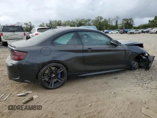 2018 BMW M2 with VIN WBS1J5C51JVD36181, listed as a Copart auction lot 70202013 with 34,549 mi miles. Bid and sale history available at carsss.com. Image 3.