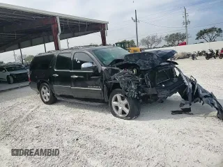 2013 Chevrolet Suburban LTZ with VIN 1GNSCKE00DR188905, listed as a Copart auction lot 46224845 with 212,260 mi miles and Salvage Title. Bid and sale history available at carsss.com. Image 14.