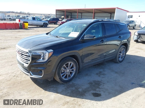 2023 GMC Terrain SLT with VIN 3GKALPEG2PL141602, listed as a IAAI auction lot 41692520 with 49,053 mi miles and . Bid and sale history available at DreamBid. Image 17.