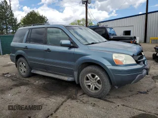 2005 Honda Pilot EX-L z VIN 5FNYF18585B061659, wystawiony jako Copart lot #54946735 z przebiegiem 263 582 mil mil oraz Szkoda całkowita • Salvage title. Historia ofert i sprzedaży dostępna na DreamBid. Obrazek 4.