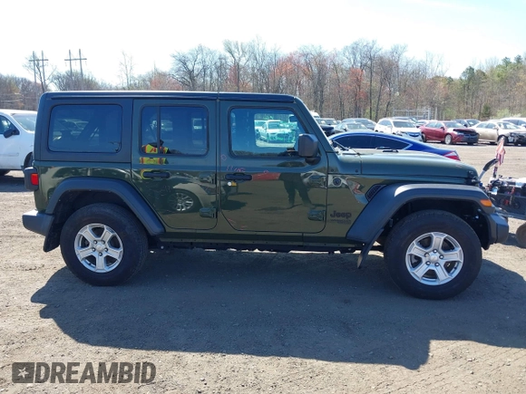 2021 Jeep Wrangler Unlimited Sport Altitude с VIN 1C4HJXDN8MW701628, выставлен на аукционе IAAI как лот 42059202 с пробегом 73 814 миль миль и . История ставок и продаж доступна на DreamBid. Изображение 13.