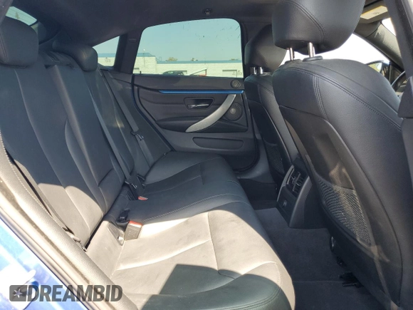 2015 BMW 4 Series 435i with VIN WBA4B1C59FD955421, listed as a Copart auction lot 56347345 with 42,922 mi miles and Salvage title. Bid and sale history available at DreamBid. Image 10.