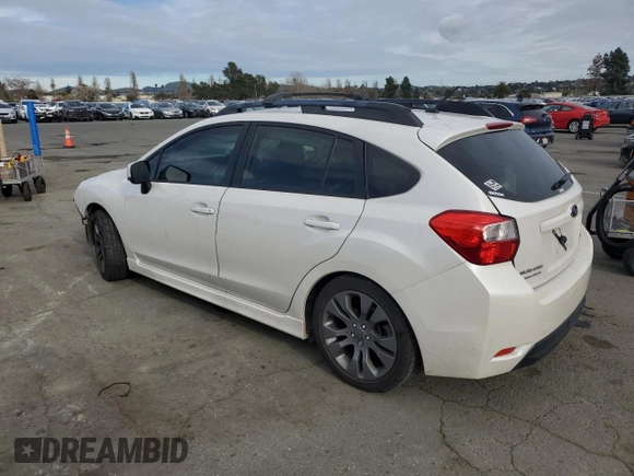 2014 Subaru Impreza Special Sports Premium z VIN JF1GPAL63E9224890, wystawiony jako Copart lot #47877485 z przebiegiem 106 040 mil mil oraz Szkoda całkowita • Salvage title. Historia ofert i sprzedaży dostępna na DreamBid. Obrazek 2.