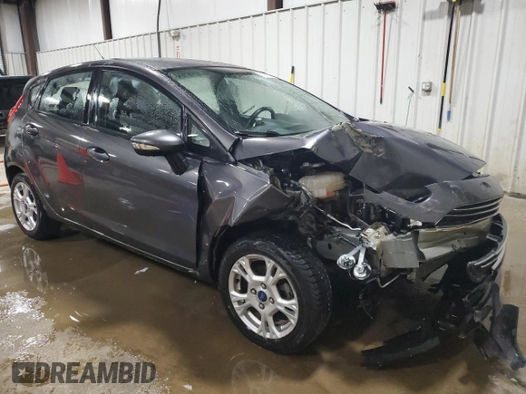 2016 Ford Fiesta SE with VIN 3FADP4EJ4GM130348, listed as a Copart auction lot 51447945 with 26,495 mi miles and Salvage Title. Bid and sale history available at DreamBid. Image 4.