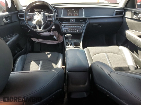 2018 Kia Optima LX with VIN 5XXGT4L35JG225436, listed as a Copart auction lot 52165275 with 11,529 mi miles and Salvage Title. Bid and sale history available at carsss.com. Image 8.