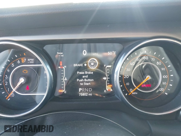 2018 Jeep Wrangler Unlimited Sport S z VIN 1C4HJXDG0JW142895, wystawiony jako IAAI lot #41989238 z przebiegiem 75 802 mil mil oraz . Historia ofert i sprzedaży dostępna na DreamBid. Obrazek 7.