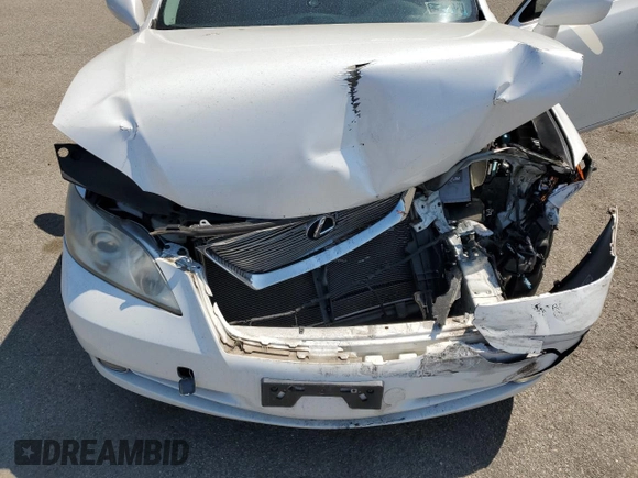 2007 Lexus ES 350 with VIN JTHBJ46G672096456, listed as a Copart auction lot 53970035 with Not Provided miles and Salvage Title. Bid and sale history available at carsss.com. Image 11.