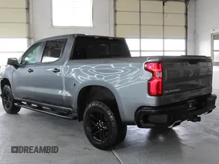2021 Chevrolet Silverado 1500 LT Trail Boss with VIN 1GCPYFEL6MZ260014, listed as a Copart auction lot 53694775 with 38,504 mi miles and Salvage Title. Bid and sale history available at DreamBid. Image 4.