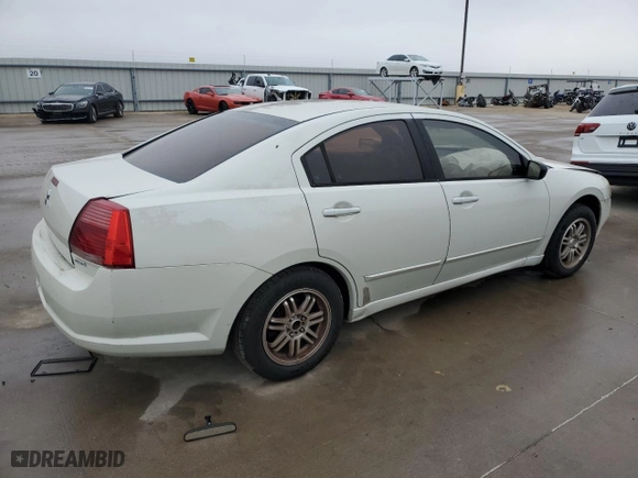 2004 Mitsubishi Galant ES with VIN 4A3AB36F34E112504, listed as a Copart auction lot 44243125 with 0 mi miles and Salvage Title. Bid and sale history available at carsss.com. Image 3.