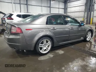 2008 Acura TL with VIN 19UUA66228A051453, listed as a Copart auction lot 50976235 with 207,531 mi miles and Salvage Title. Bid and sale history available at carsss.com. Image 3.