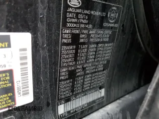 2016 Land Rover Range Rover Sport HSE z VIN SALWR2KF1GA595113, wystawiony jako Copart lot #48534835 z przebiegiem Nie podano mil oraz Szkody całkowita. Historia ofert i sprzedaży dostępna na DreamBid. Obrazek 14.