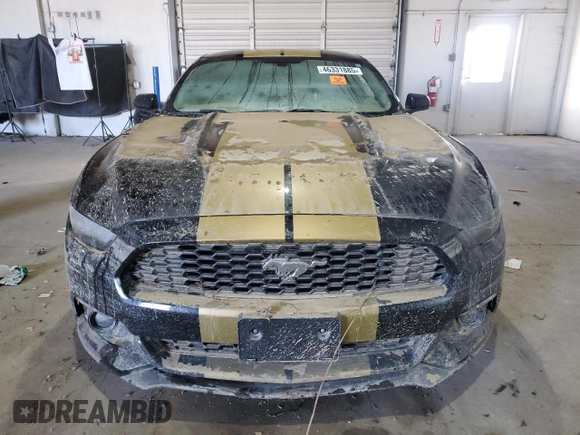 2017 Ford Mustang EcoBoost with VIN 1FA6P8TH9H5236561, listed as a Copart auction lot 46331885 with 40,640 mi miles and Salvage Title. Bid and sale history available at carsss.com. Image 5.