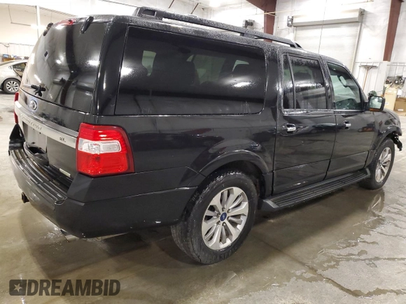 2015 Ford Expedition Max XLT with VIN 1FMJK1JTXFEF15513, listed as a Copart auction lot 62422045 with 135,329 mi miles and Non repairable. Bid and sale history available at DreamBid. Image 3.