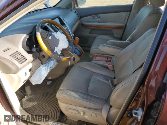 2008 Lexus RX with VIN JTJHK31U682044520, listed as a Copart auction lot 52743375 with 133,081 mi miles and Salvage Title. Bid and sale history available at carsss.com. Image 7.