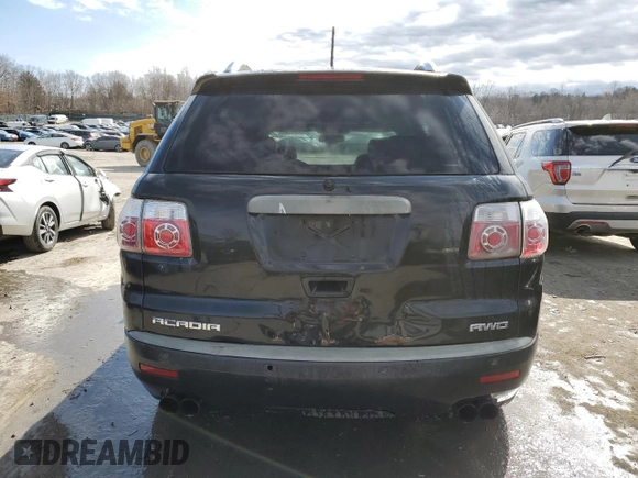 2008 GMC Acadia SLT1 with VIN 1GKEV23778J221469, listed as a Copart auction lot 48899395 with 225,253 mi miles and Salvage Title. Bid and sale history available at DreamBid. Image 6.